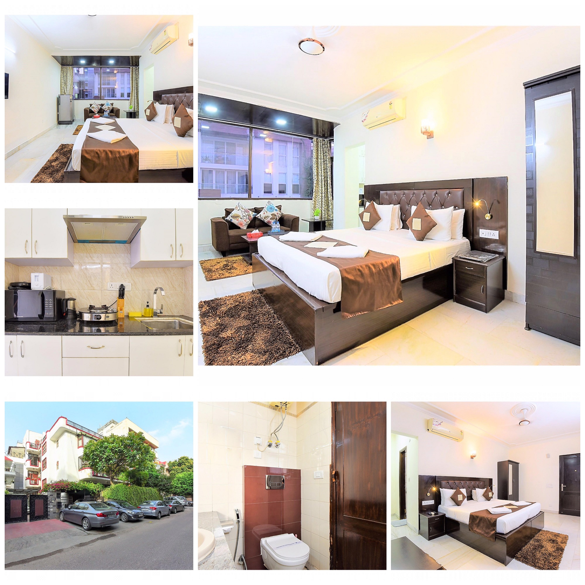 Studio Apartment Defence Colony - Rent Furnished Studio Service Flats